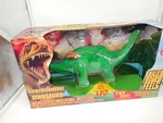 S2 Trendmasters Brontosaurus Robot Electronic Cyber Genetic Dinosaur 1993. Fixed Price $49.99.