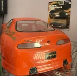 1/10 Scale Hpi Racing Toyota Supra Orange Rc Car Body Shell Fast & Furious Decal. Fixed Price $69.99.