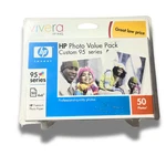 Hp Vivera Inks Photo Value Pack Custom 95 Series 50 4X6 Paper Exp 03/2007. Fixed Price $6.98.
