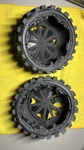 Hostile Mx Rear Dirt Tires 1/5 1/6 Losi 5IVE-T Hpi Baja Arrma Tlr Gas Rc. Fixed Price $59.00.