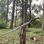 36'' Tactical Scimitar Sword Handmade Carbon Steel Blade Hunting Camping. Fixed Price $99.99.