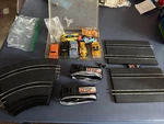 Vintage Racing Team Remote Control Slot Set. 8 Cars, Tracks, W/ Extra!. Fixed Price $295.00.