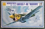 1975 Otaki Curtiss P-40E "warhawk" Fighter 1/48 Scale Model Kit Unbuilt In Box. Fixed Price $24.95.