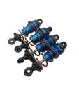 Team Associated NTC3 Factory Blue Aluminum Shocks, 2 Threaded Not. Fixed Price $41.40.