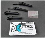 Driveshaft Set, Long Complete Hd (2) - ECX232000. Fixed Price $24.69.