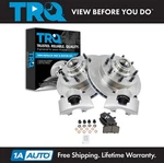 Trq Front Semi-metallic Disc Brake Pad Rotor & Caliper Kit For Chevy Gmc C1500. Fixed Price $389.95.