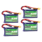 4PCS Turnigy Nano-tech 500MAH 2S 7.4V Lipo Battery 25C 35C (XT30 Connector). Fixed Price $37.99.