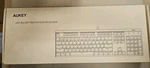 Aukey KM-G6 Mechanical Gaming Keyboard Led Backlit Blue Switch 104 Usb Oem. Fixed Price $29.99.