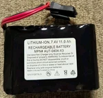 Li-ion 7.4V 11,000 Mah Rechargeable Battery Cells 3- Pin AUT-0404-X3 As-is. Fixed Price $22.49.