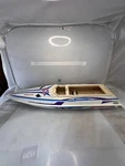Boat Rc Radio Model Racing Cigarette Parts Kyosho Bluestreak - Shell Only. Fixed Price $109.95.