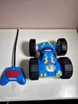 Tonka Chuck & Friends Flip Red Blue Bounce Back Racer Remote Control Car 27MHZ. Fixed Price $15.99.