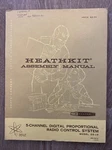 Vtg Heathkit Assembly Manual 5-CHANNEL Digital Proportional Radio Cont Sys GD-19. Fixed Price $19.99.