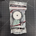 Duratrax X-cons Pre-mounted 1/8 Buggy Tires (white) (2) DTXC3610. Fixed Price $29.99.