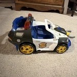 Fisher-price Rescue Heroes Police Car Vehicle Blue/white Lights Yellow Wheels. Fixed Price $18.00.