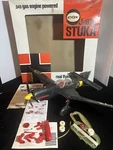 Vintage Cox Stuka JU87D Gas Powered Control Line Airplane Box W/ Parts. Fixed Price $575.00.