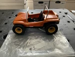 Vintage 1960'S Cox Gas Dune Buggy Tether Car Box Untested. Fixed Price $195.95.