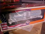 Lionel, # 83191----- Christmas Tank Car. Fixed Price $74.99.