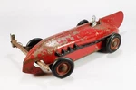 Rare 1920S Kingston Electricar Kokomo Red Arrow Tether 15" Long. Fixed Price $275.00.