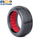 Racing 1:8 Buggy Gridiron Ii Tires W/ Red Inserts - Pair AKA14013WR. Fixed Price $31.78.