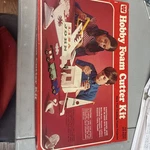 Vintage Complete 1973 Whitman Hobby Foam Cutting Kit. Fixed Price $40.00.