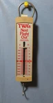 Twa Next Flight Out Promotional Spring Scale Souvenir Vintage. Fixed Price $7.95.