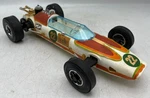 Vintage Testors Usa Gas Powered Indy 500 Sprite Race Car Tether. Fixed Price $84.99.