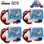 4X Gens Ace 450MAH 14.8V 45C 4S Lipo Battery EC2 Plug For Rc Helicopter Airplane. Fixed Price $75.96.