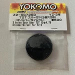Yokomo Tooth 3 Hole Spur Gear (for YZ-2) Z2-SG72SD New. Fixed Price $13.17.