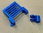 Traxxas 1/10 Maxx Aluminum Servo Mount + 25T Horn Blue. Fixed Price $26.59.