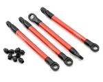 Traxxas TRA7118X Alum Pushrds W/rod Ends Red 4PC 1/16 Erv B12. Fixed Price $19.95.