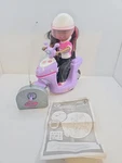 2002 Aa Mattel Zip Zoom Shannen On Scooter...tested/works...fast Shipping. Fixed Price $25.00.