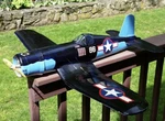 Sterling F4U-1A Corsair Rc Airplane Short Kit + Pdf. Fixed Price $188.23.