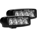 Rigid Sr-m Pro Spot Optic Pair Surface Mount Black Fits Truck Car Jeep Street Le. Fixed Price $305.38.