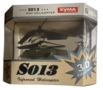 Syma S013 Mini Helicopter Infrared 3D Channel Controller New. Fixed Price $61.41.