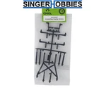 Axial AXI230025 SCX10 Iii Universal Body Post Set Hh. Fixed Price $10.99.