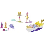Polly Pocket Splashing Fun Mermaid Playset With Two 3" Dolls, Water Tank & Boat. Fixed Price $35.88.